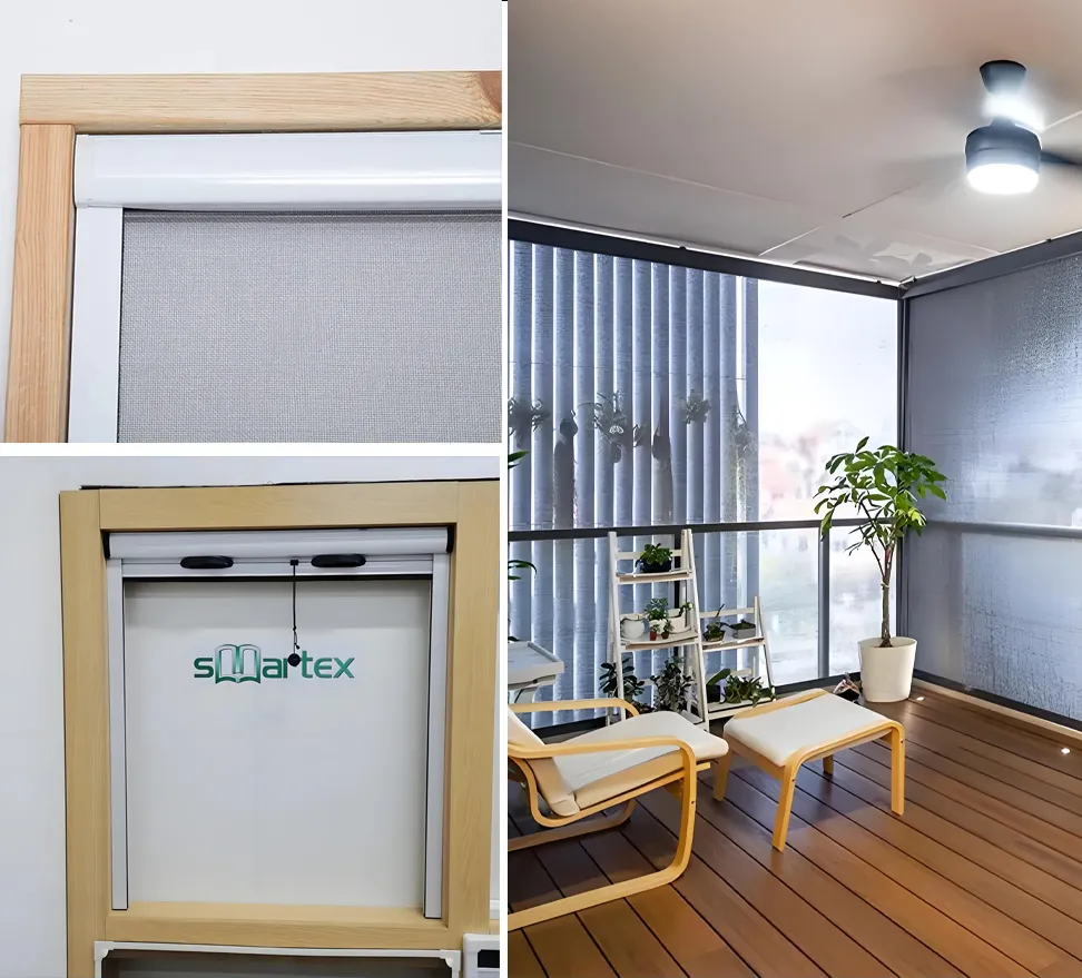 High Visibility Retractable Screen Window