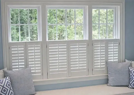 Indoor Window Internal PVC Plantation Shutters
