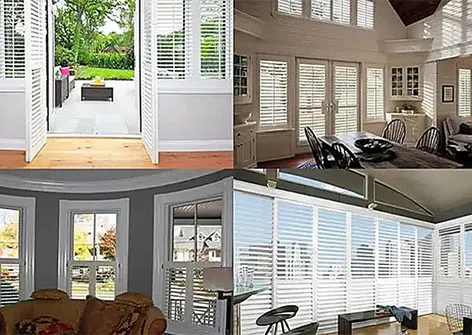 Indoor Window Internal PVC Plantation Shutters