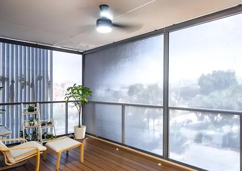High Visibility Retractable Screen Window