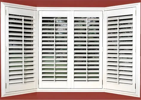 Chinese Supplier Faux Wood Cafe Style Shutters