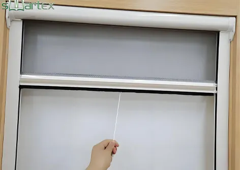 PVC Retractable Screen Window