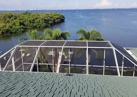 Pool Enclosure Tuff Screen