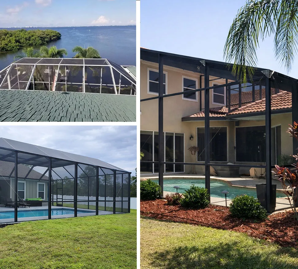 Pool Enclosure Tuff Screen