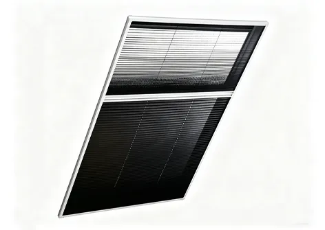 2-in-1 Skylight Pleated Insect Screen Window