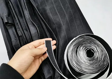 Magnet Reinforced Screen Door Curtain