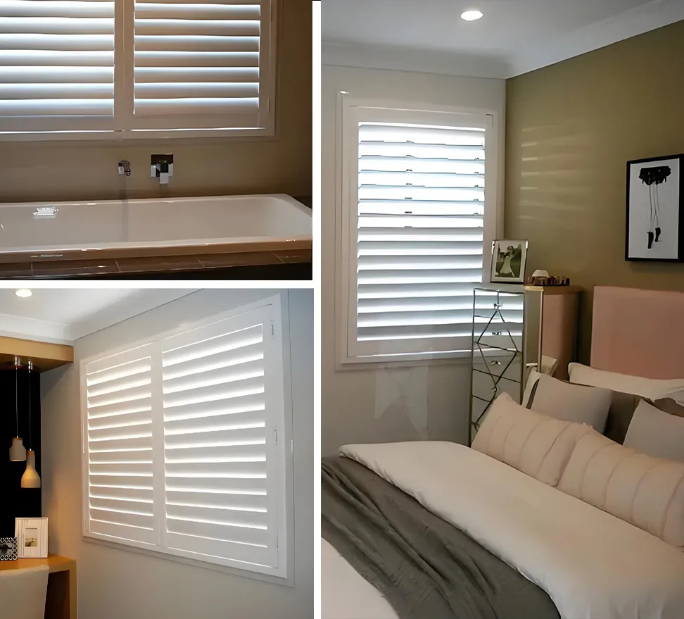 Indoor Window Internal PVC Plantation Shutters