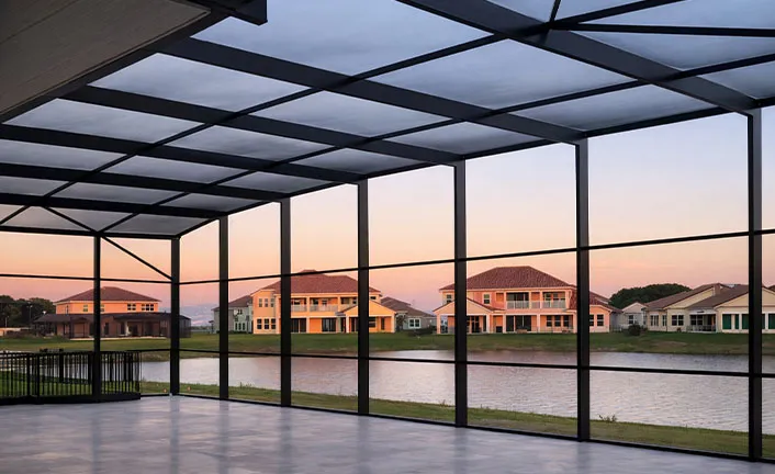 Pool Enclosure Tuff Screen