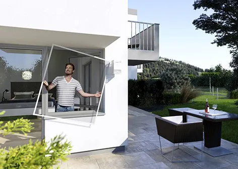 Aluminum Frame Insect Screen Window Kit (SMT-W-002)