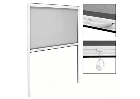 Cassette Roll-Up Mosquito Screen Window