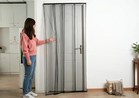 Fiberglass Strip Insect Screen Door Curtain