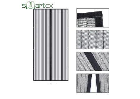 Easy-Install Polyester Magnetic Door Net