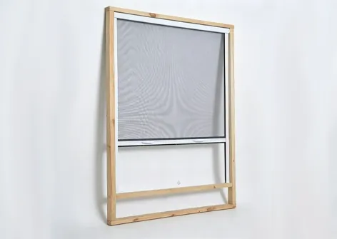 High-Visibility Roll-Up Mosquito Screen Window