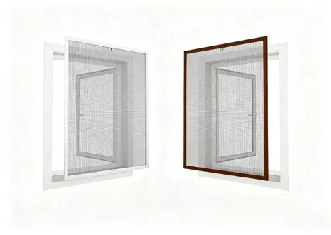 Electrostatic Tenter Frame Window Screen