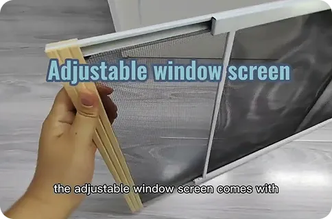 Expandable window screen