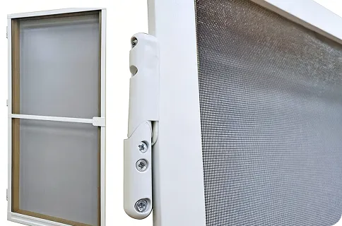 Frame screen door installation