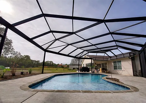Heavy-Duty Fiberglass Pool Screen