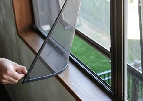 Invisible Magnetic Flywire Screen Window