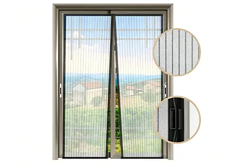 Patio Magnetic Mosquito Screen Door