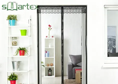 Pet-Friendly Magnetic Fly Screen Door Curtain