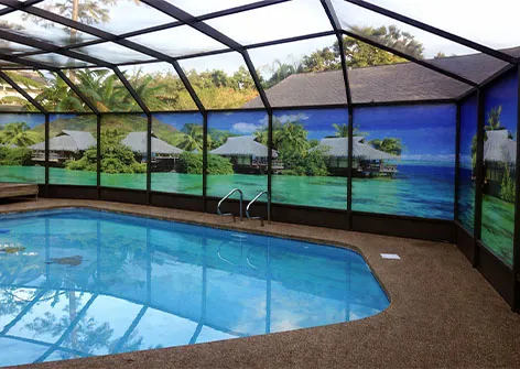 Pet Protective Pool Screens