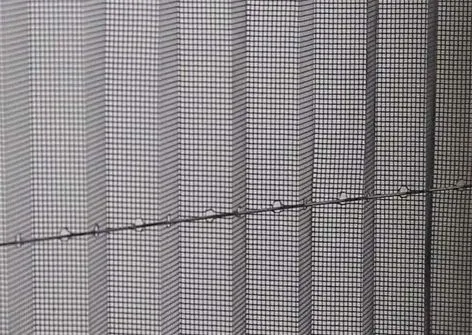 Pleated Insect Screen Mesh