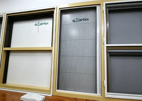 Plisse Screen Door