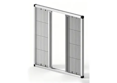 Smooth & Quiet Plisse Screen Door