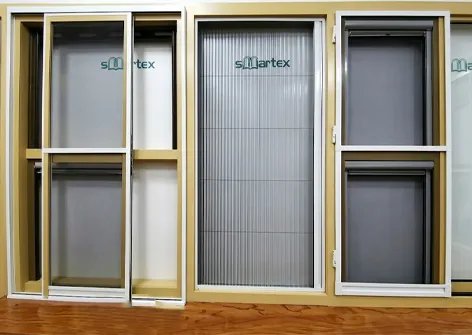 Smooth & Quiet Plisse Screen Door
