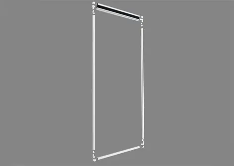 Space-Saving Pleated Screen Window