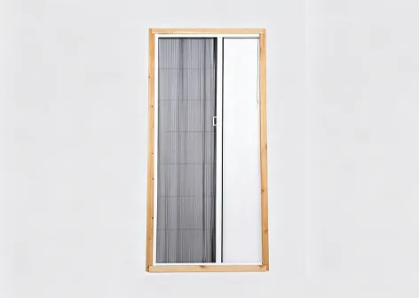 Silent Folding Plisse Screen Door