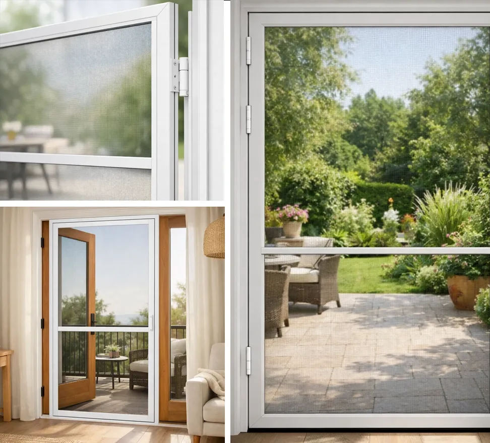 Fixed Frame Insect Screen Door
