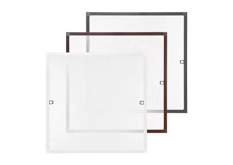 Tool-Free High-Visibility Tenter Window Screen