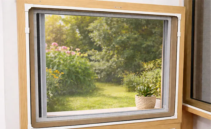 magnetic window screen