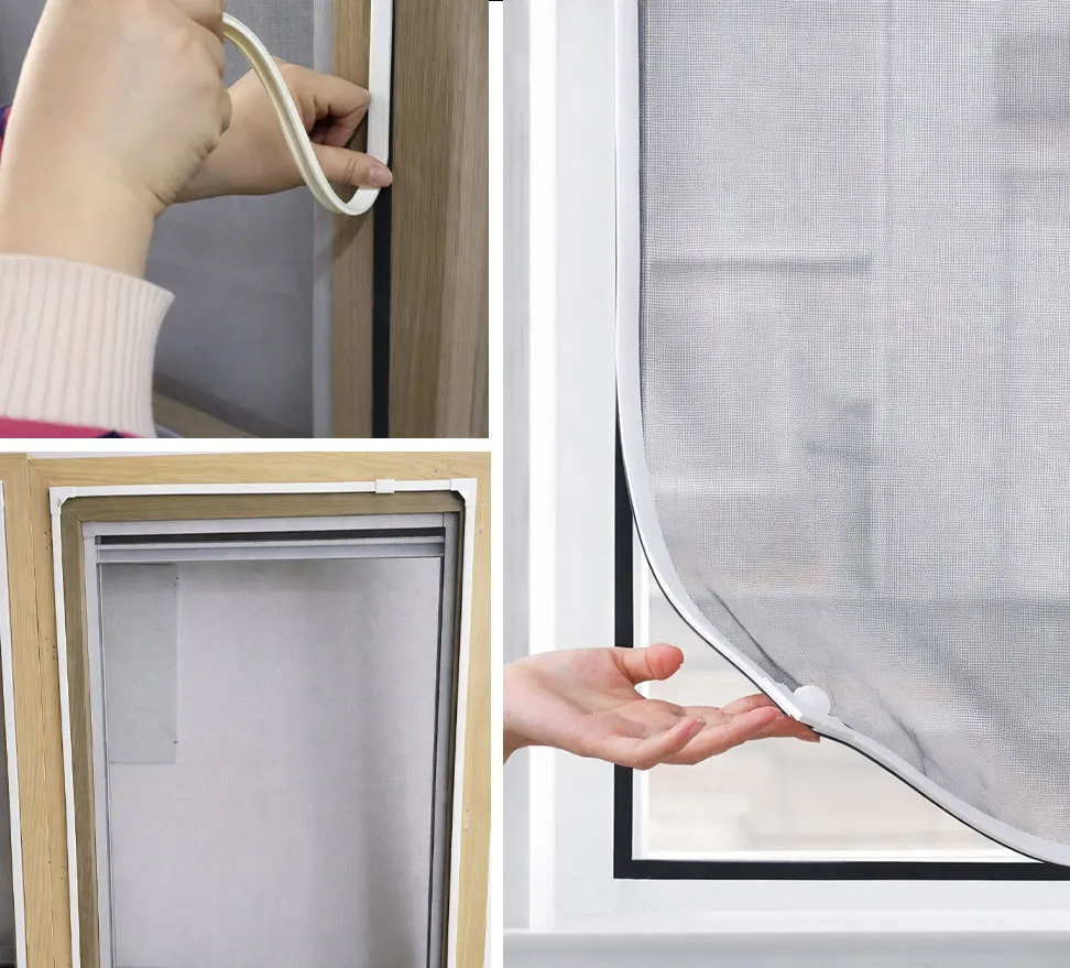 magnetic window screen