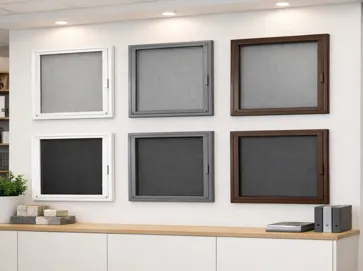 High Visibility Retractable Screen Window