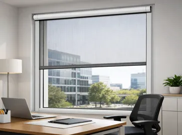 High Visibility Retractable Screen Window