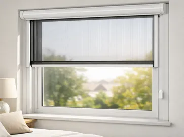 High Visibility Retractable Screen Window