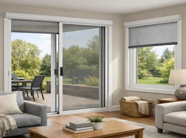 High Visibility Retractable Screen Window