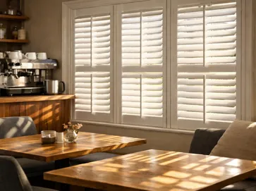 Indoor Window Internal PVC Plantation Shutters