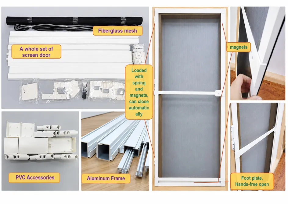 Aluminum Frame Screen Door