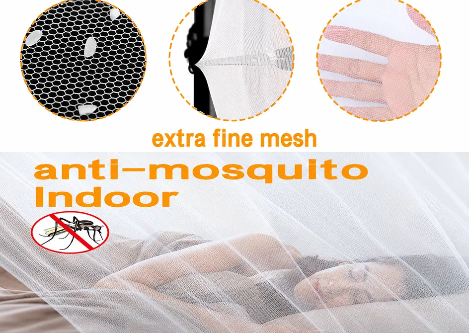 Bed Mosquito Net (Round Hanging Canopy)