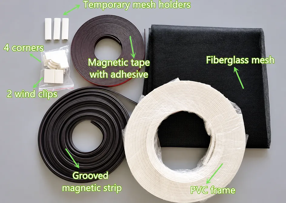 Magnetic Framed Window Screen