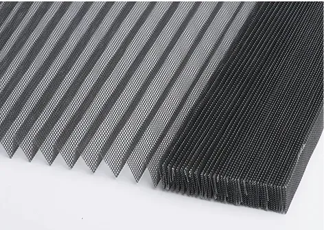 PVC-Coated Polyester Plisse Mesh