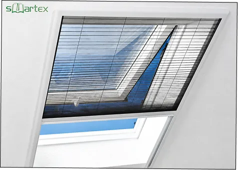 Pleated Screen Window