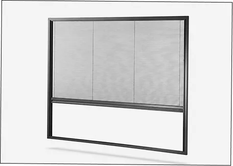 Pleated Screen Window