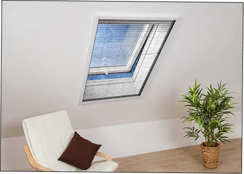 Pleated Screen Window