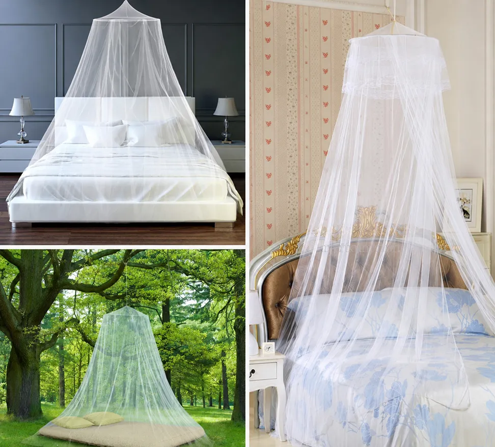 Bed Mosquito Net (Round Hanging Canopy)