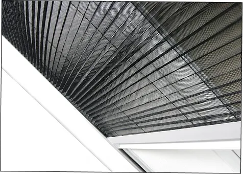 Pleated Screen Window
