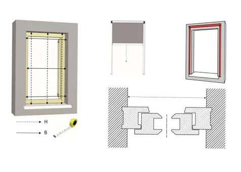 CLASSIC Fly Screen Roller Blind SMT-R-002